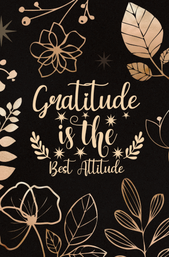Gratitude is the best attitude gratitude journal