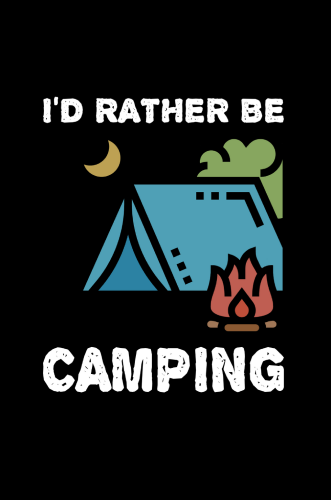 Id Rather Be Camping Journal